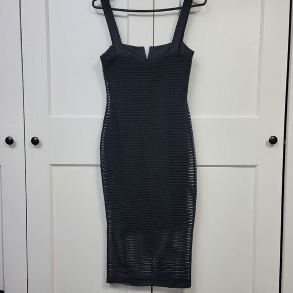 Good American sheer mesh midi dress, size 1 (small) - Picture 9 of 13
